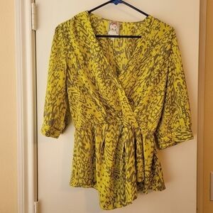 Yoana Baraschi Green /Gray  Top size XS